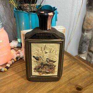 Vintage 1974 Jim Beam's Choice James Lockhart Woodcock Decanter Bottle EMPTY
